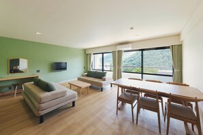 Deluxe Room, Balcony, Mountain View | In-room safe, free WiFi, bed sheets - Fourtreat Hakone Sengokuhara (Hakone)