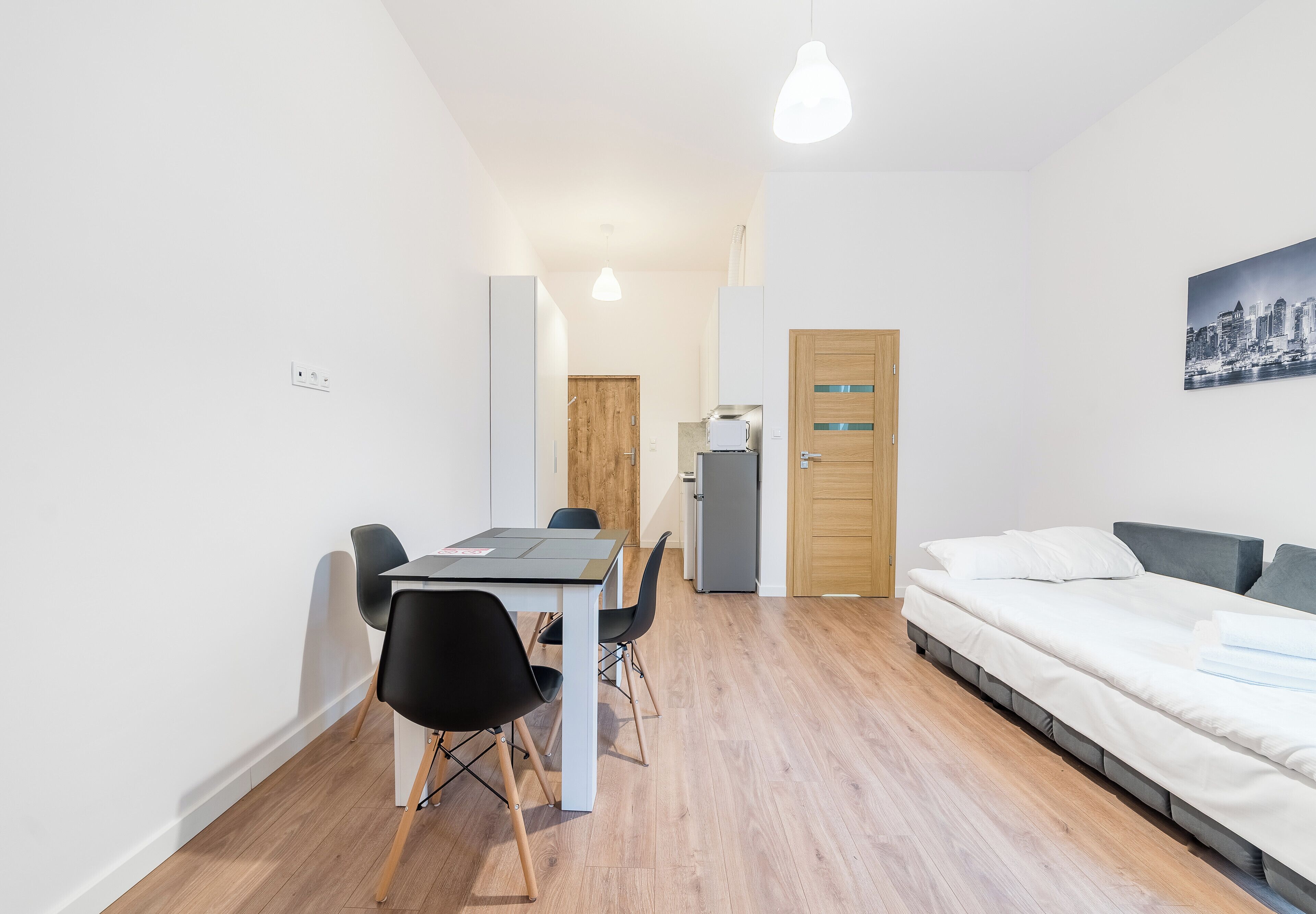 1 bedroom, iron/ironing board, bed sheets