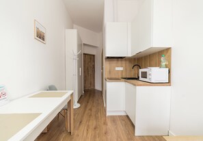 Fridge, microwave, stovetop - Heart of Poznań Studio #1 (Poznań)
