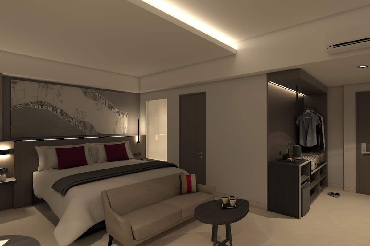 Kamar Eksekutif (Suite) | Brankas, meja kerja, Wi-Fi gratis, dan seprai linen