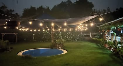 Hermosa casa de campo en reserva natural privada