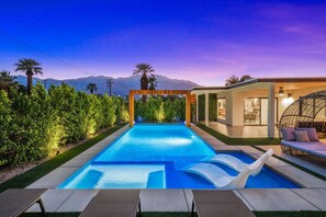 Pool - Casa Meiselman | Heated Pool, Spa, Golf W/ Views (Palm Springs)