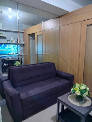 Appartement, 1 slaapkamer, roken | Woonkamer