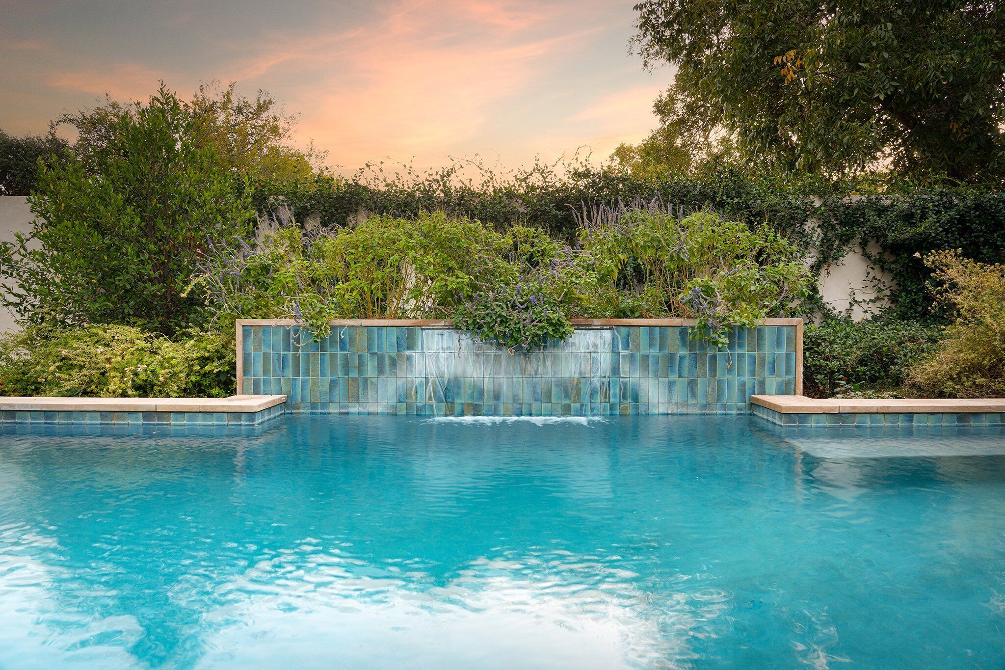 屋外プール、温水プール