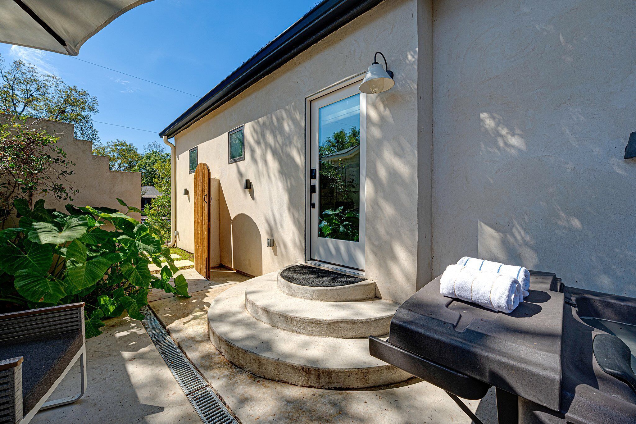 Enceinte de l’hébergement