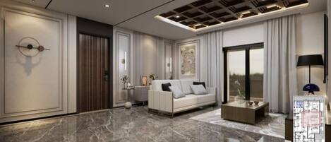 Minibar, in-room safe, desk, blackout drapes