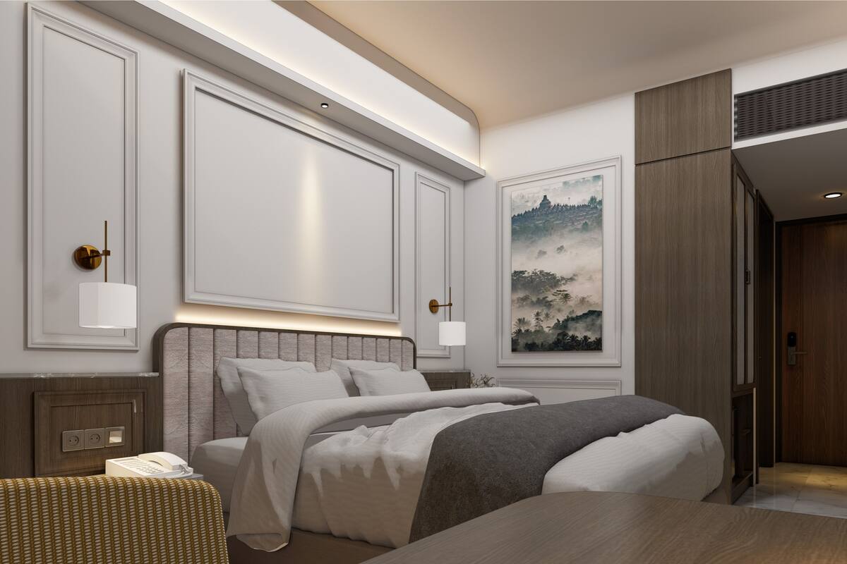 Premier Double Room | Minibar, in-room safe, desk, blackout curtains