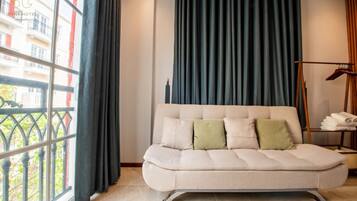 Deluxe Triple Room, Balcony, City View | View from room