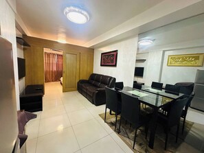 Appartement, 1 chambre, fumeur | Coin séjour