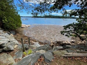 Beach - New Listing! Peaceful Oceanfront Home with Dock, Decks, and Shore Access in Cundy’s Harbor (Harpswell)