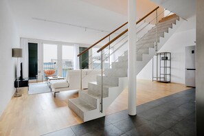 Interior - Blueground | Escher Wyss, view, nr Lake Zurich (Zurich)