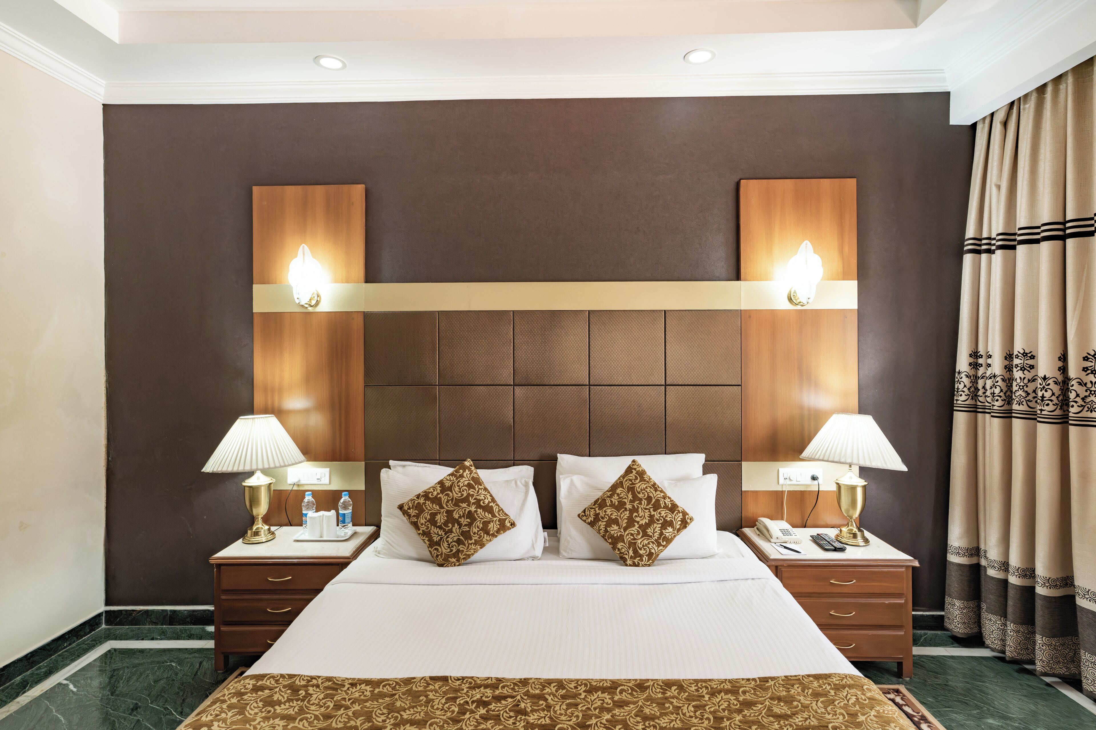 Nature View Permier Room | Desk, laptop workspace, iron/ironing board, bed sheets