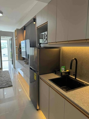 Apartment, 1 Bedroom, Smoking | Interior - Scandi-inspired Pasay Apartment for Rent - Entire House With Balcony Facing MOA (Pasay)