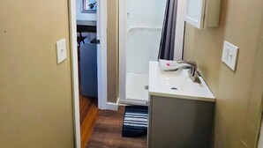 Shower - Spacious room in Federal Hill, Downtown with a private bathroom. (Providence)