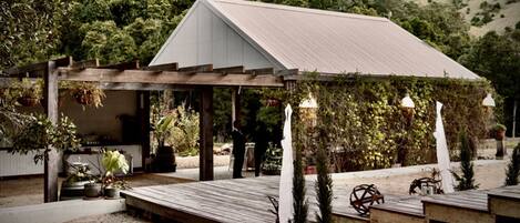 Àrea exterior de l'allotjament