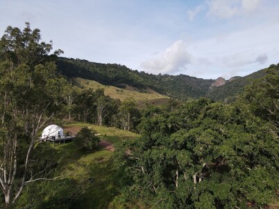 Forest Dome, set upon the foothills of the forest