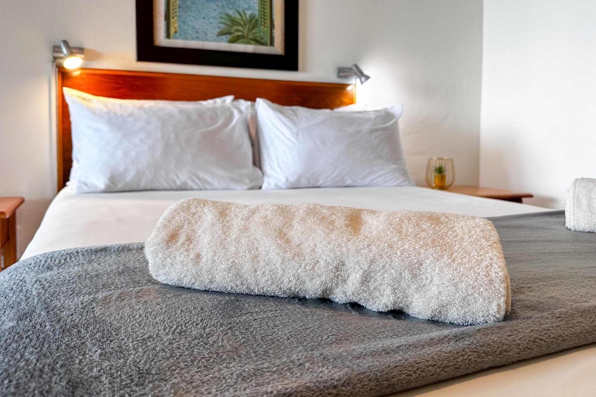 2 間睡房、熨斗/熨衫板、Wi-Fi、床單