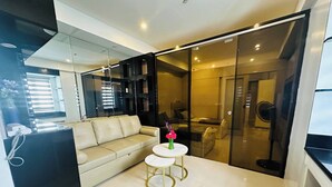 Apartamento, 2 habitaciones, fumadores | Sala de estar