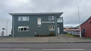 Blick von der Unterkunft