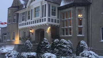 Blick von der Unterkunft