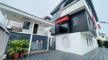 Façade de lâhĂ©bergement