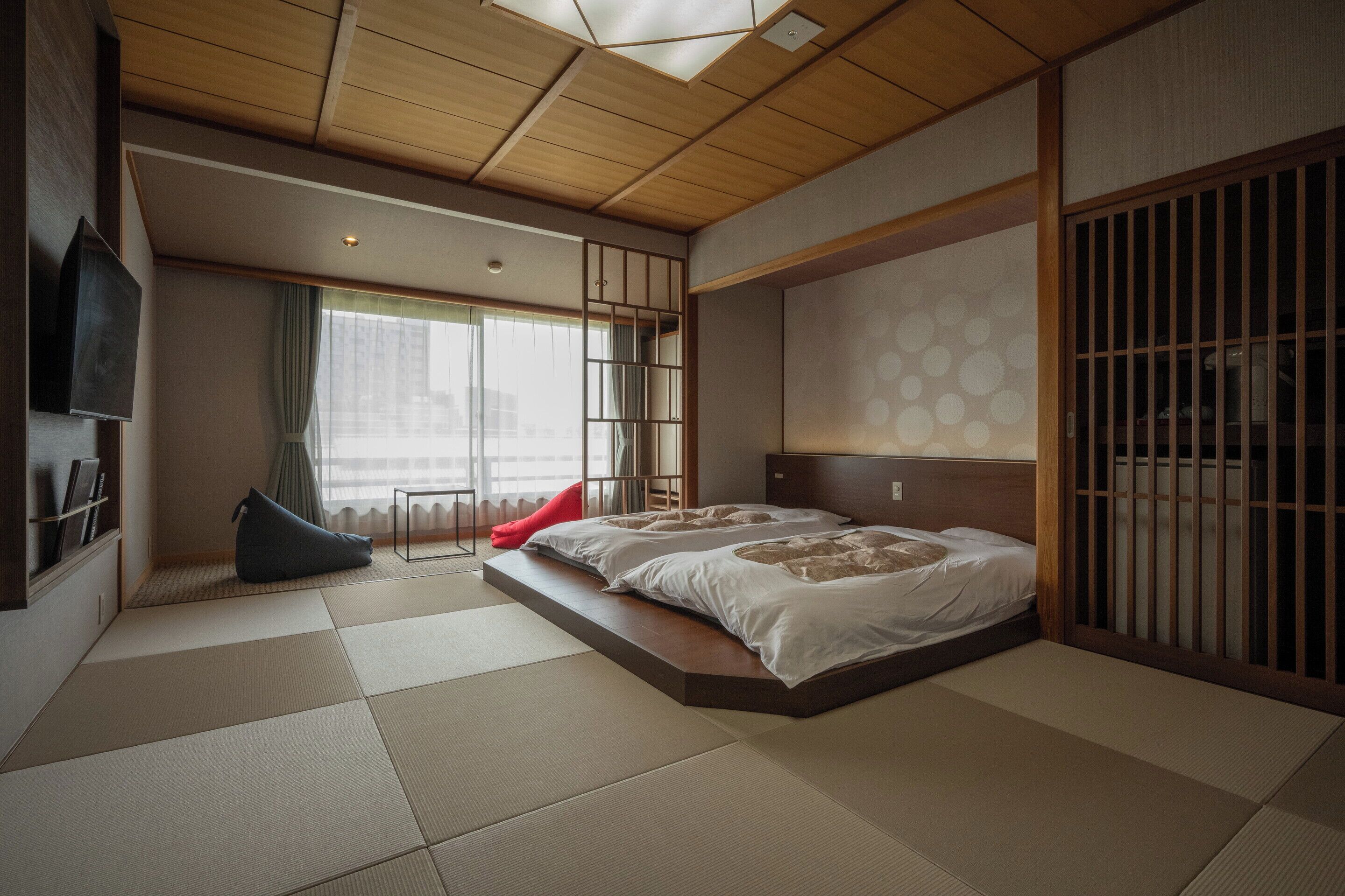 Basic Twin Room, Non Smoking, Garden View | Bed sheets