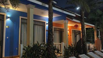 Standard Triple Room, Pool View | Terrace/patio