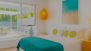 3 bedrooms, bed sheets