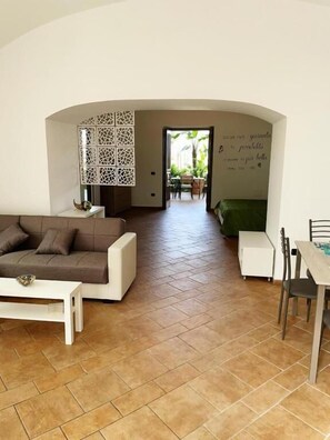 Superior Apartment, Patio | Living area - Sweet Sun (Meta)