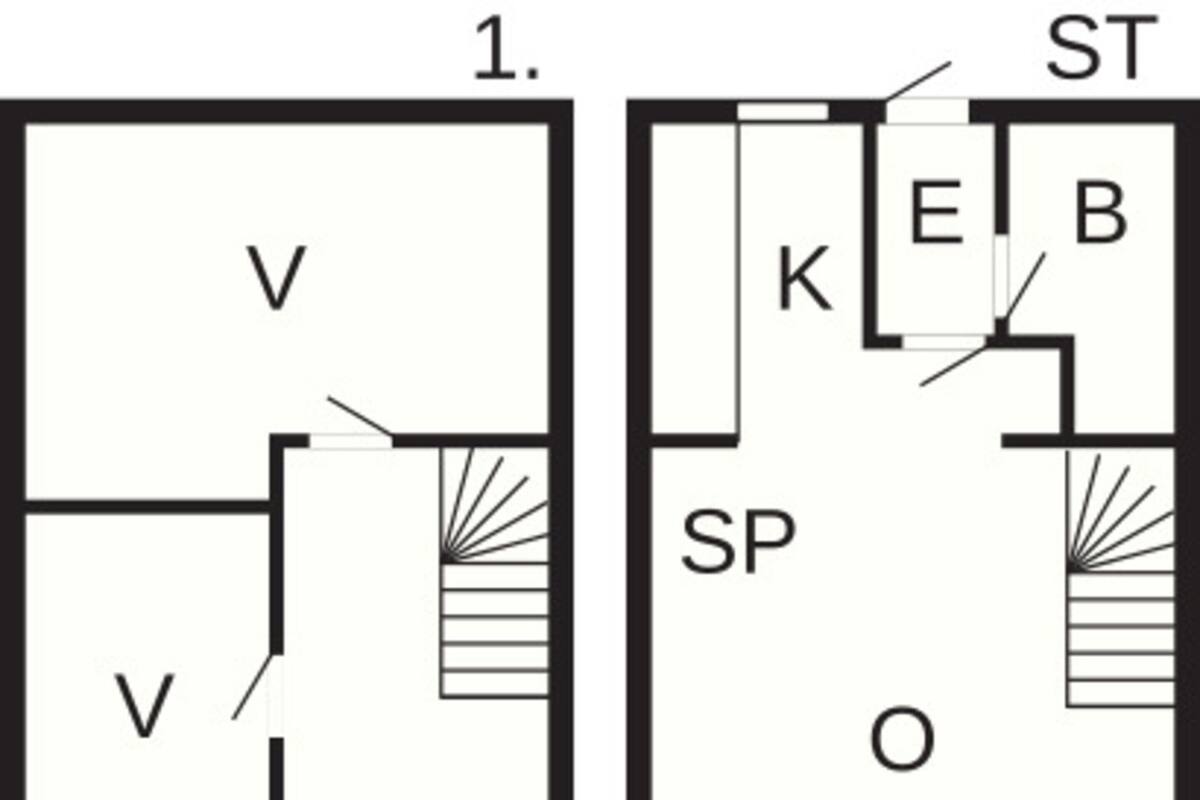 Comfort-lejlighed - 2 soveværelser | Plantegning