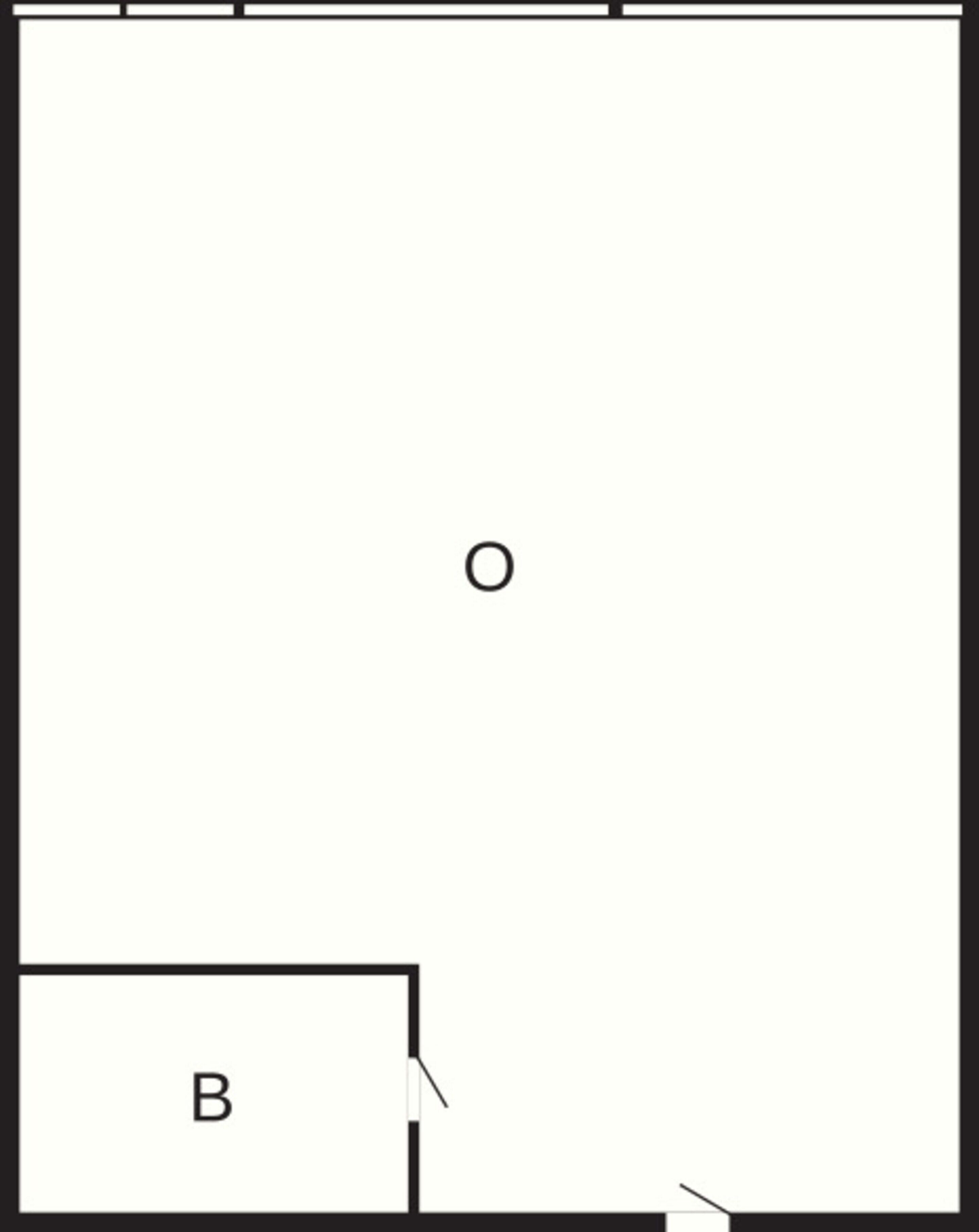 Classic House, 1 Bedroom | Floor plan