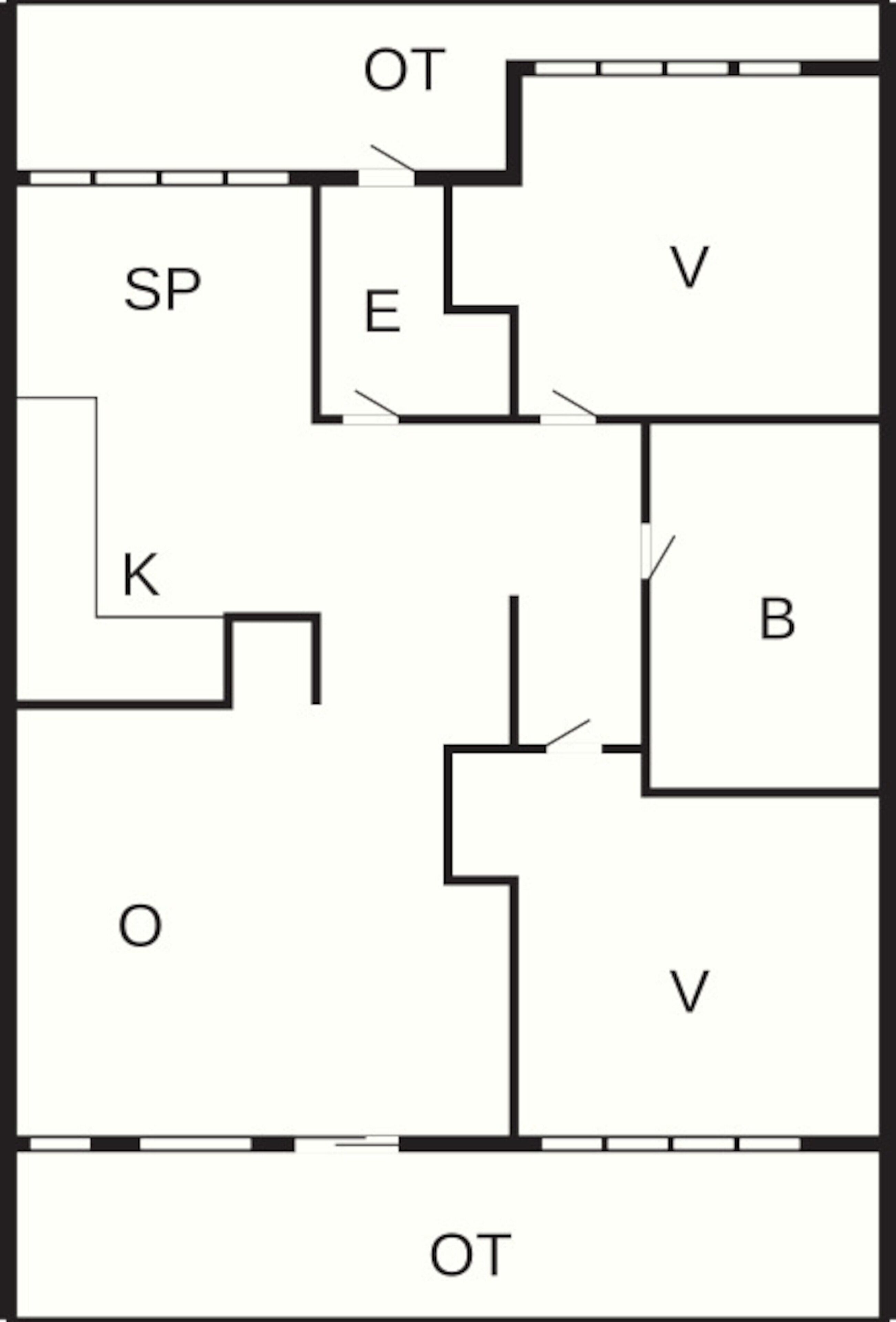 Comfort House, 2 Bedrooms | Floor plan