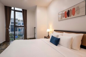 Two Bedroom Royal Suite 2 King Beds | Minibar, in-room safe, blackout curtains, free WiFi - Hai An Hotel Suites Ha Noi (Nam Tu Liem)