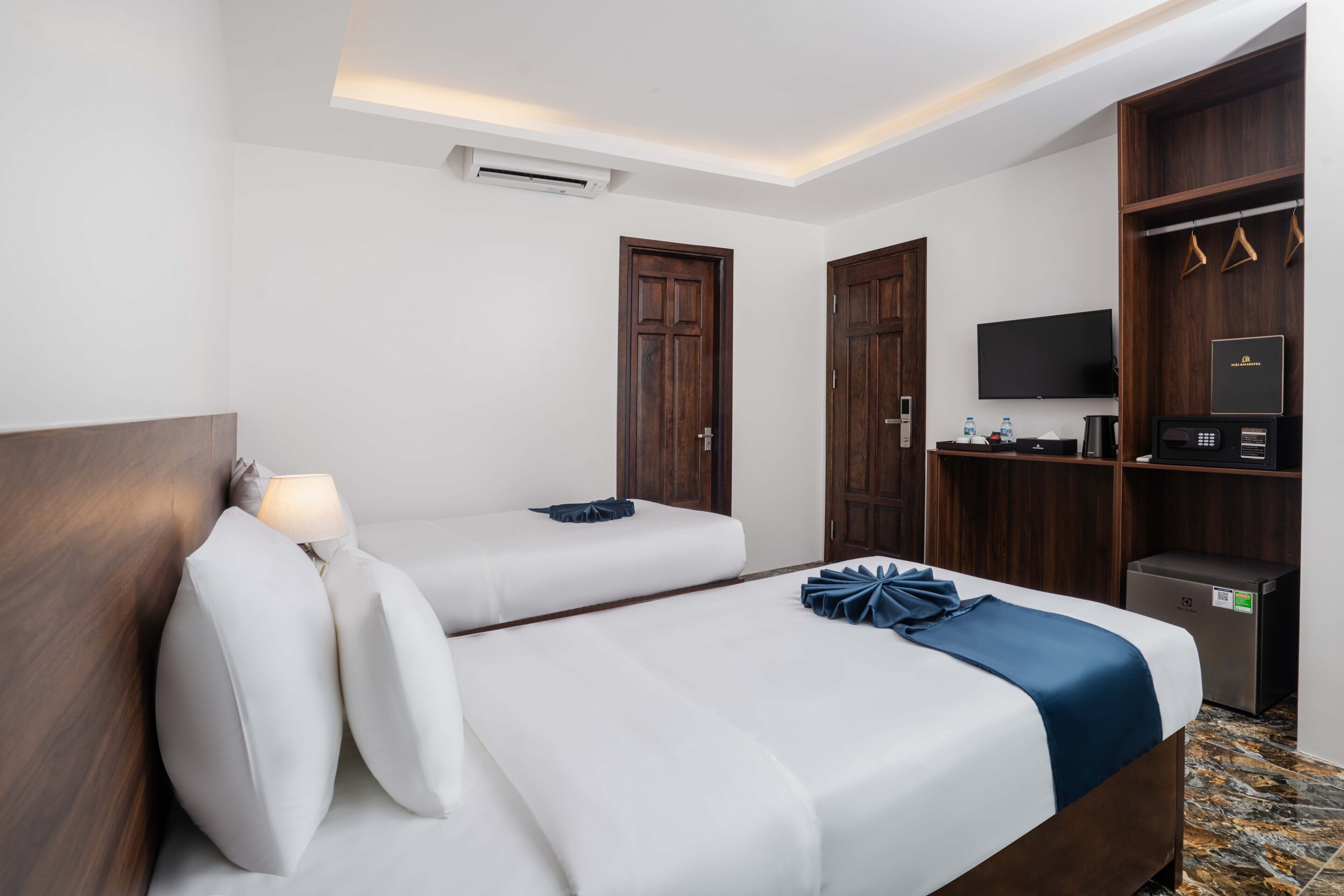Chambre Deluxe avec lits jumeaux, 2 lits une place, vue ville