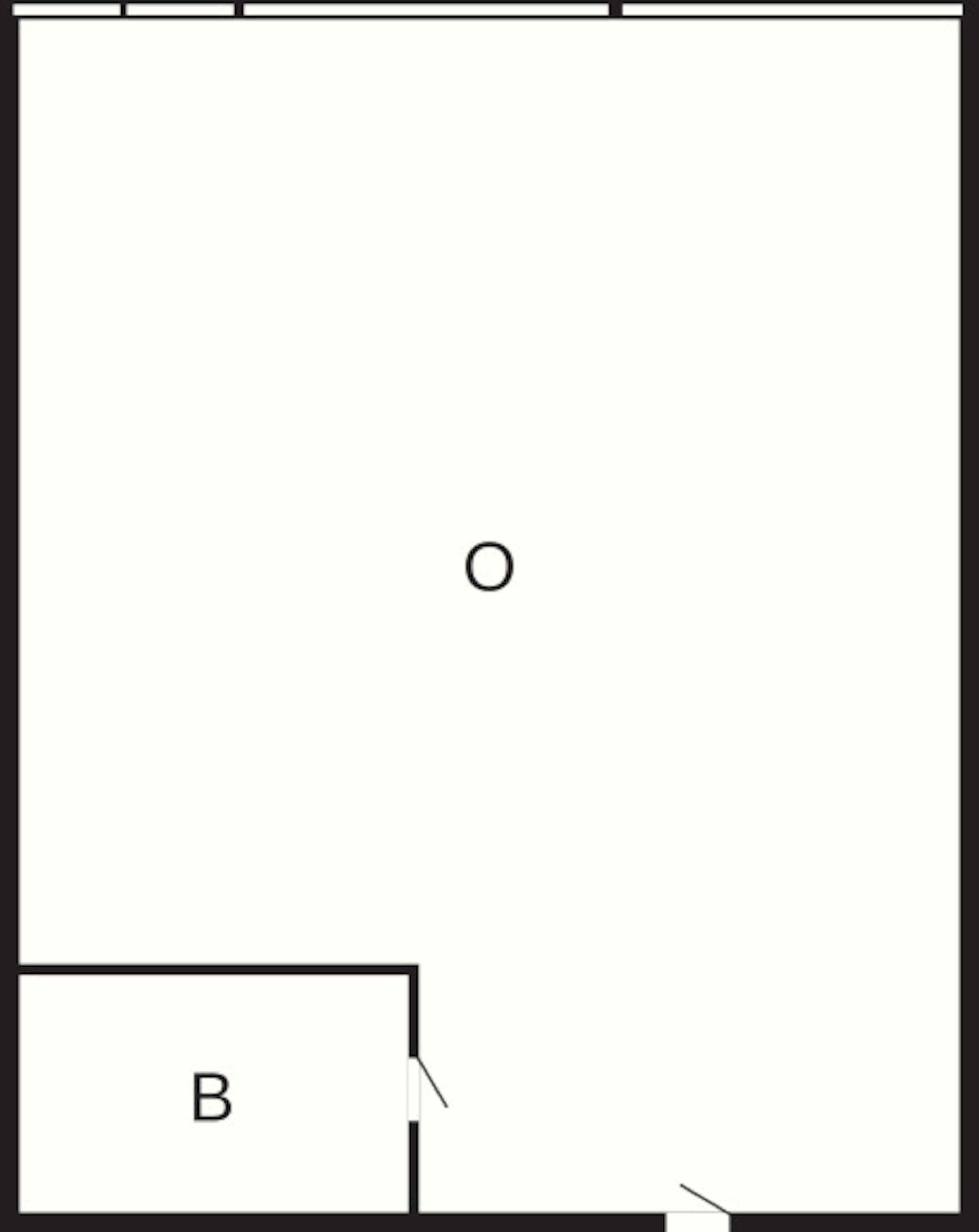 Classic House, 1 Bedroom | Floor plan