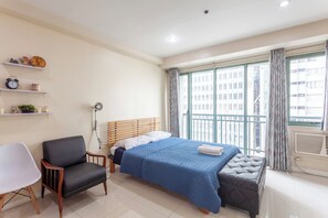 1 chambre, fer et planche à repasser, Wi-Fi gratuit, draps fournis