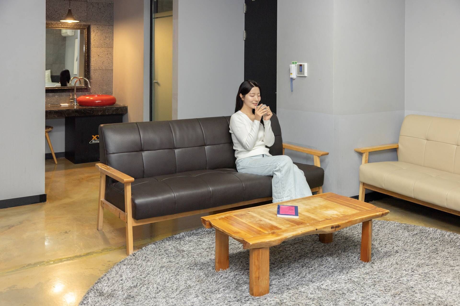 VIP | Seprai antialergi, didekorasi berbeda-beda, dan meja kerja