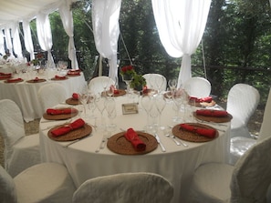 Outdoor banquet area - Dream Tuscany (Toscana)