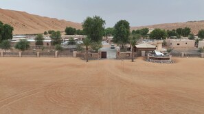 Façade de l’hébergement