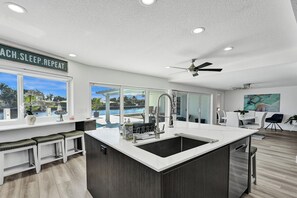 Interior - Ocean Breeze Waterfront Villa • The Best View & Heated Pool on Canal (Pompano Beach)