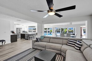 TV - Ocean Breeze Waterfront Villa • The Best View & Heated Pool on Canal (Pompano Beach)