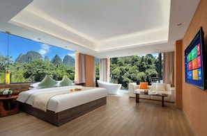 Superior-Doppelzimmer, Bergblick | Ausblick vom Zimmer