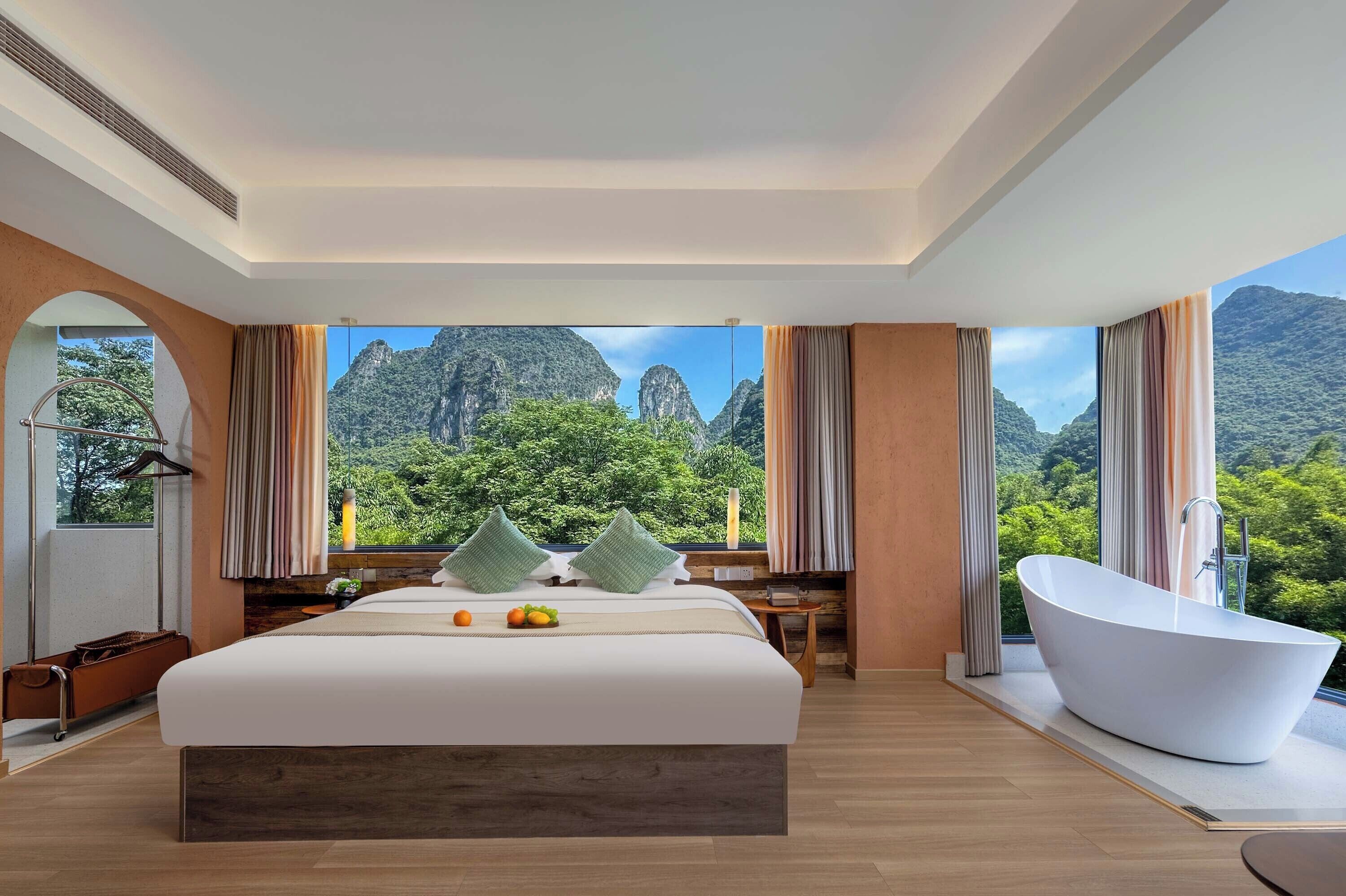 高级双人房, 山景 | 客房景观