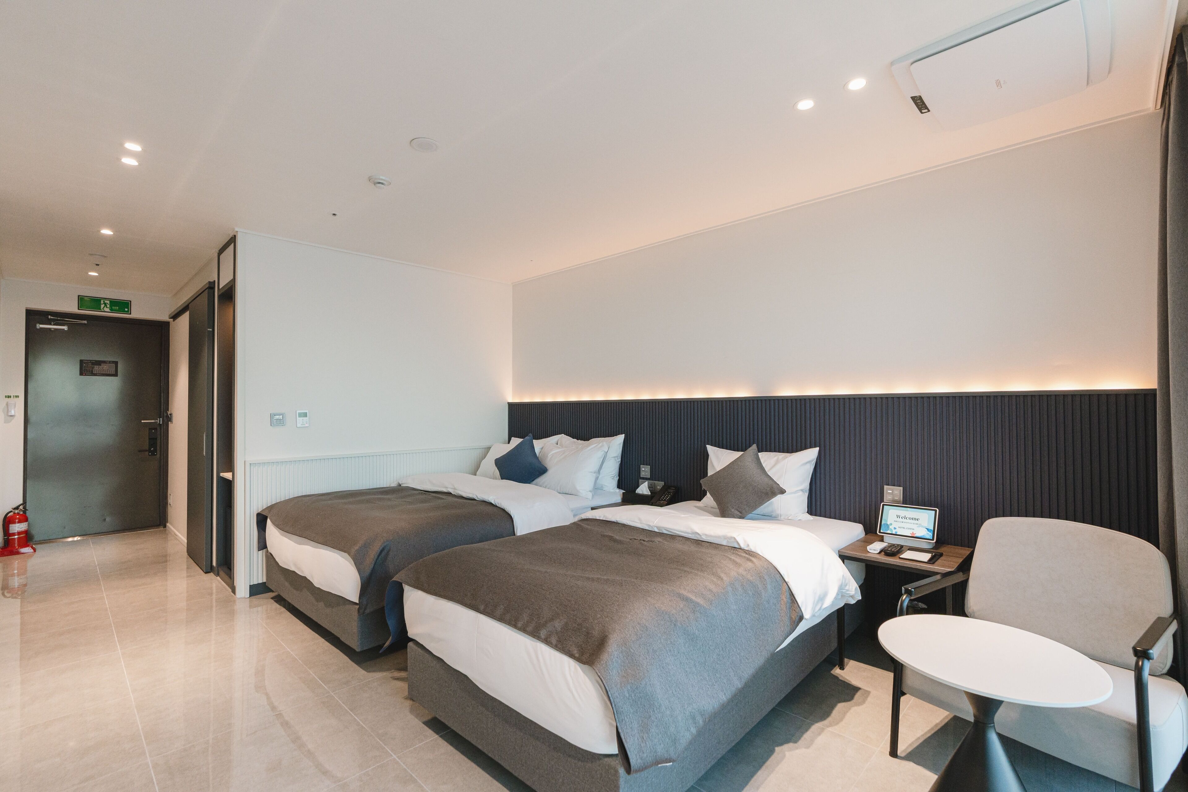 Premier Twin (Ocean View) | Skrivebord, gratis Wi-Fi