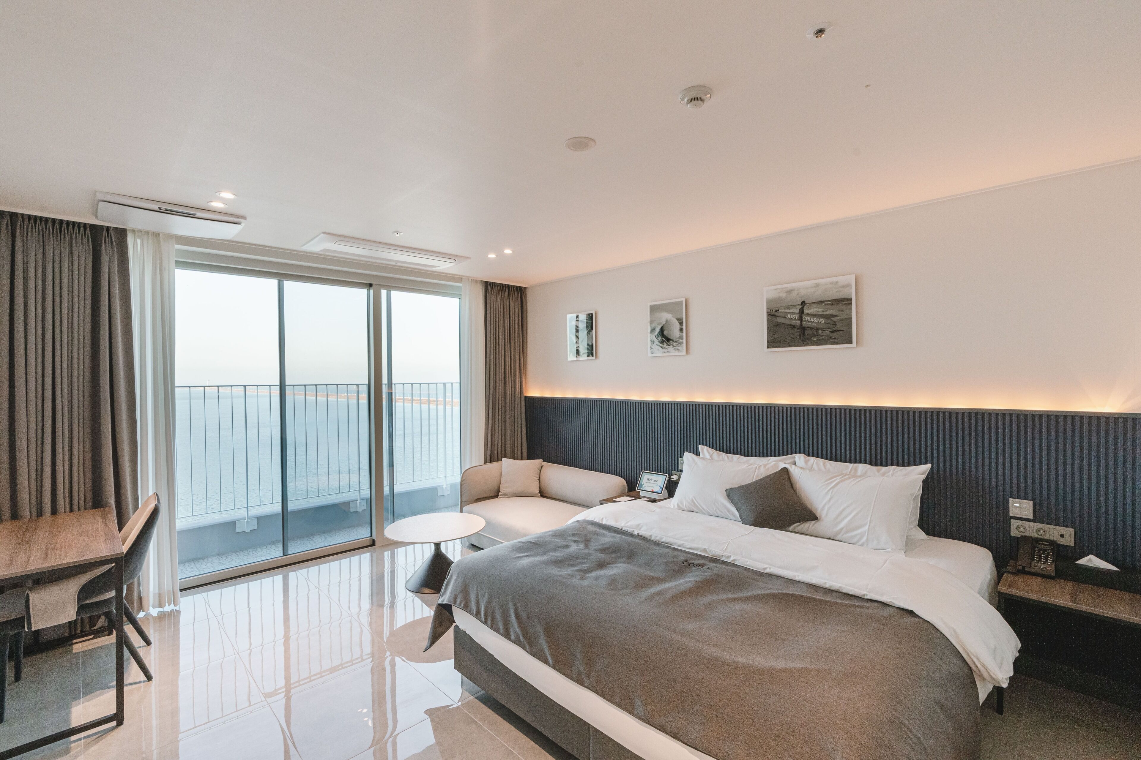 Deluxe Double (Ocean View) | Skrivebord, gratis Wi-Fi