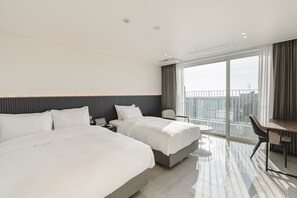 Premier Twin (City View) | デスク、WiFi (無料)
