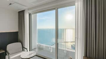 Premier Twin (Ocean View) | Vista para praia/oceano
