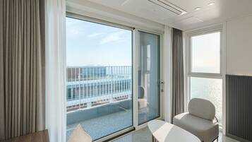 Corner Suite (Ocean View) | Uitzicht op de stad