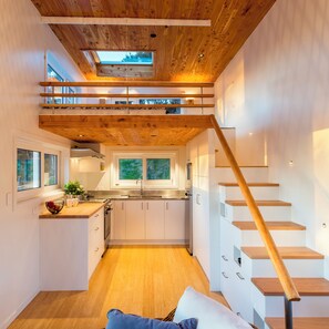 Interior - Tiny Greenie - Passive Tiny House, Golden Bay (Takaka)
