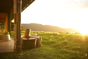 Property grounds - Little Greenie, Passive House, Golden Bay. (Takaka)